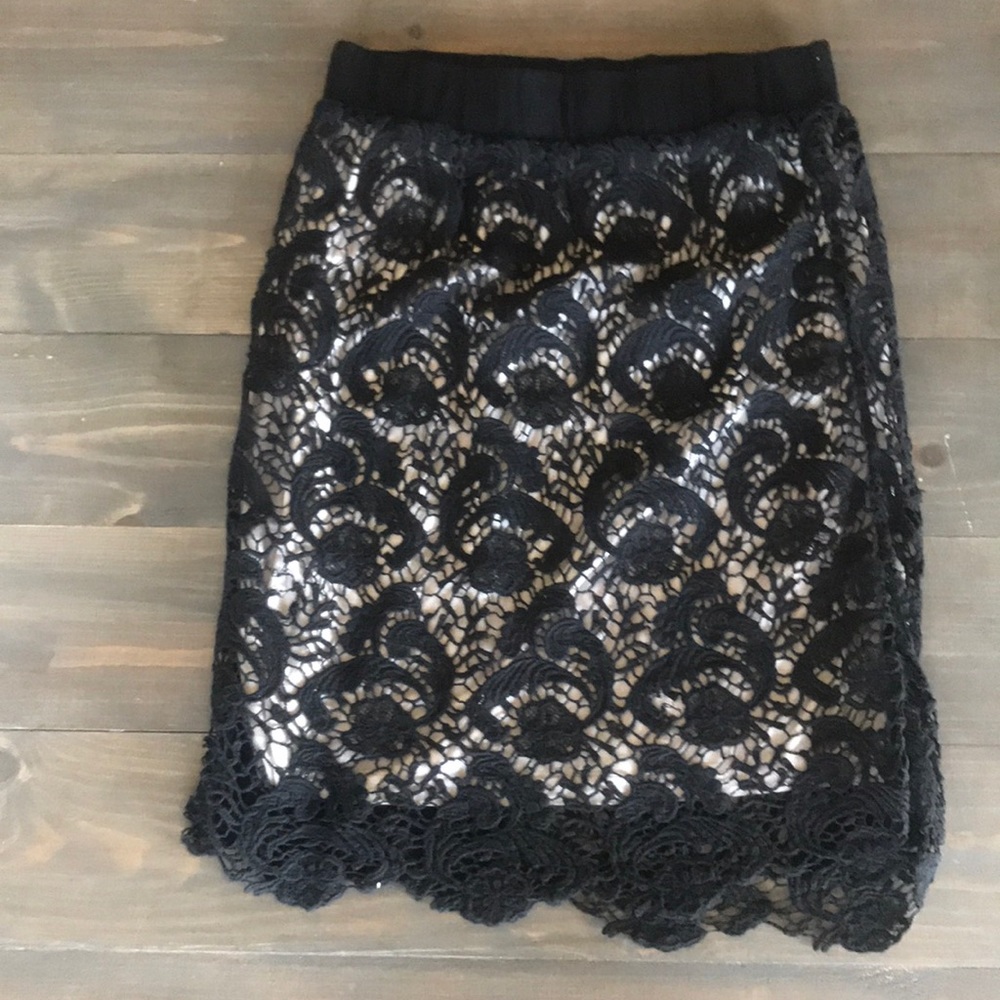 DownEast lace skirt